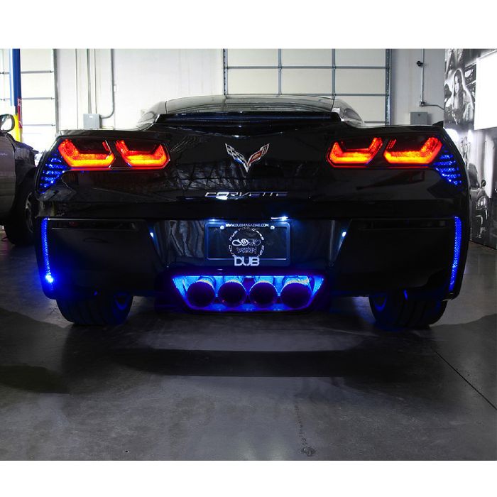 14-19 Rear Fascia & Exhaust LED Lighting Kit (Single Color)