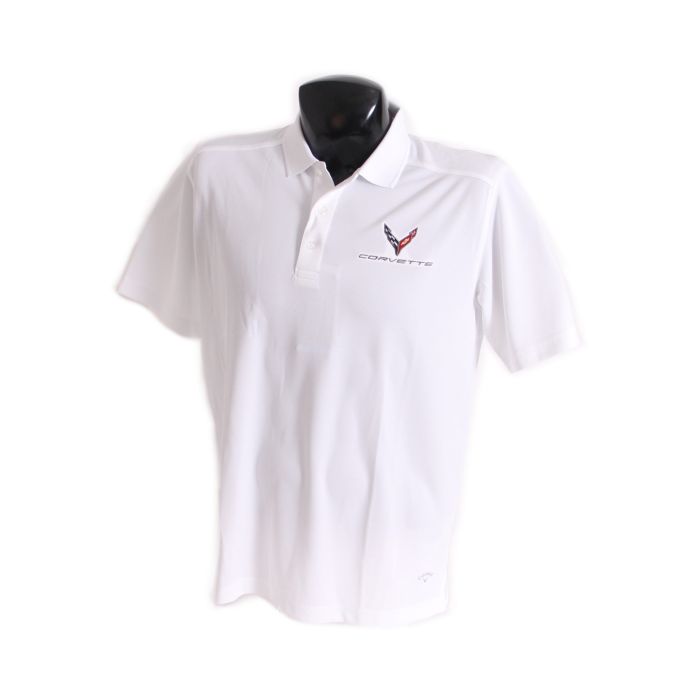 2020 Corvette Callaway Dry Core Polo Shirt