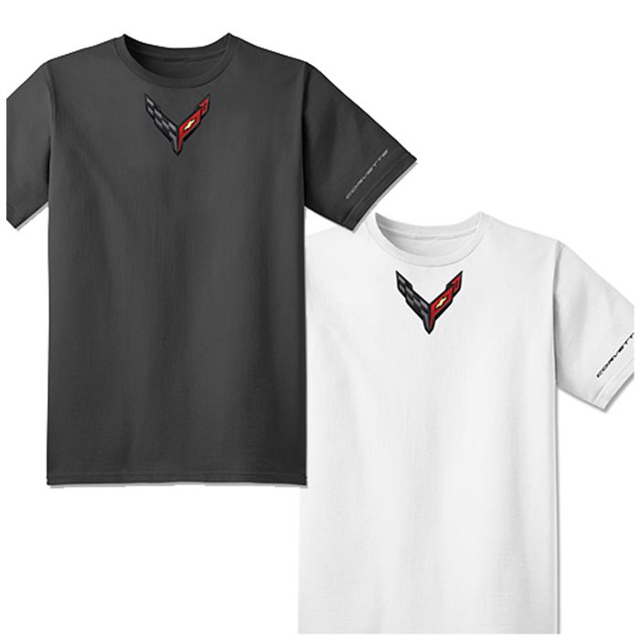 2020 Corvette Carbon Badge Tee