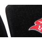 68-73 Lloyd Ultimat Floor Mats w/ Cross Flag Emblem & CORVETTE