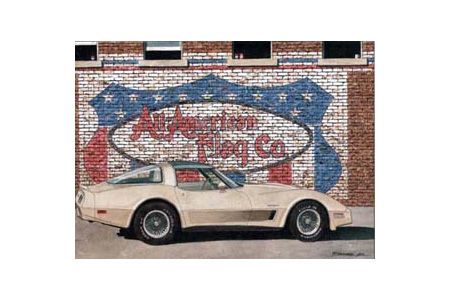 All American Flag Company - Dana Forrester Print
