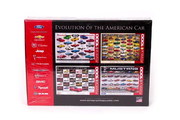 Corvette Evolution Jigsaw Puzzle