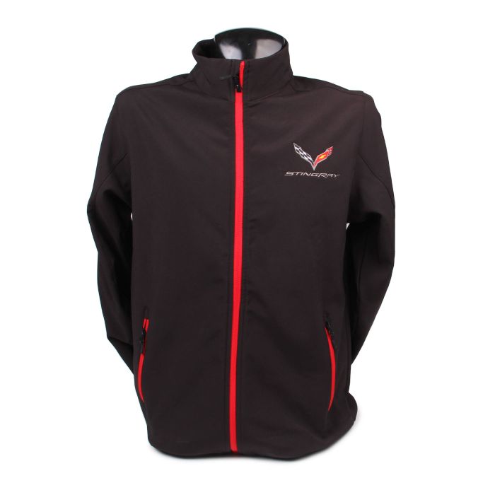 Mens C7 Corvette Matrix Soft Shell Jacket