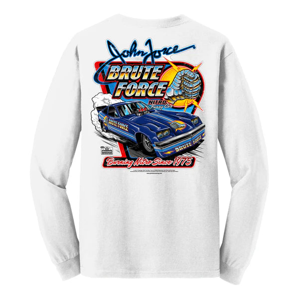 Retro Brute Force Performance Long Sleeve Tee