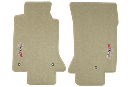 03 TruVette Floor Mats W/50th Logo