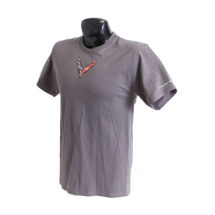 2020 Corvette Carbon Badge Tee