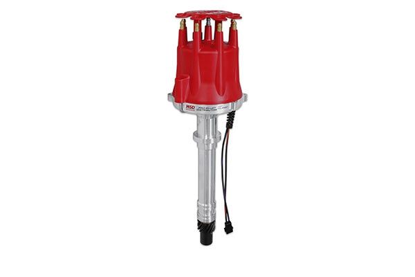 55-82 MSD Pro Billet Distributor (Red)