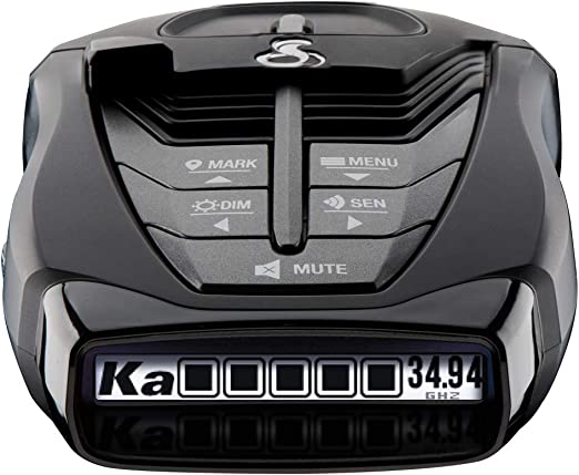Cobra RAD 480i Laser Radar Detector – Long Range Detection, Bluetooth, iRadar App, LaserEye Front and Rear Detection, Next Gen IVT Filtering