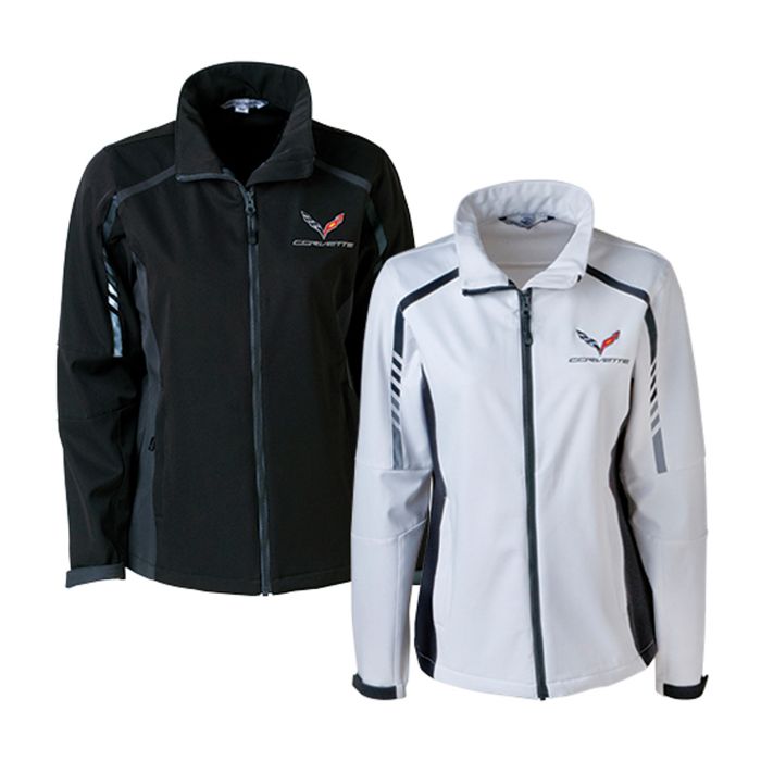 Ladies C7 Corvette Embark Soft Shell Jacket