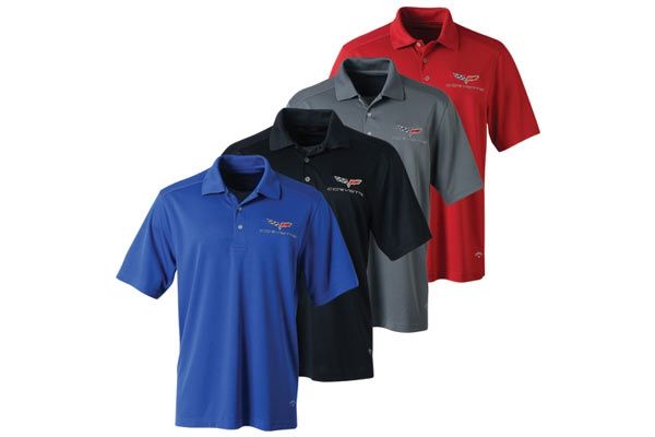 Men's C6 Corvette Callaway Dry Core Polo
