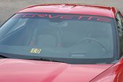 05-13 Corvette Windshield Banner Decal
