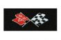 70-82 ACC Floor Mats w/Embroidered "Cross-Flags" Emblem (Cut-Pile)