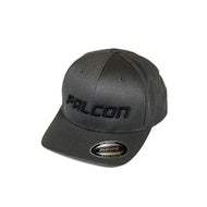 TeraFlex Falcon Shocks FlexFit Curved Visor Hat - Small/Medium (Gray/Black) - Backordered
