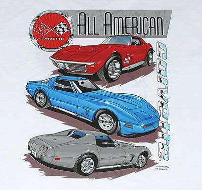 All American Corvette T-Shirt