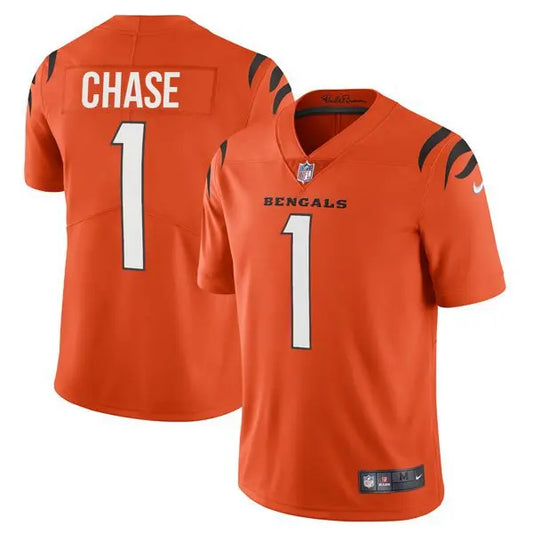 Ja'Marr Chase Cincinnati Bengals Vapor F.U.S.E. Limited Jersey - Orange