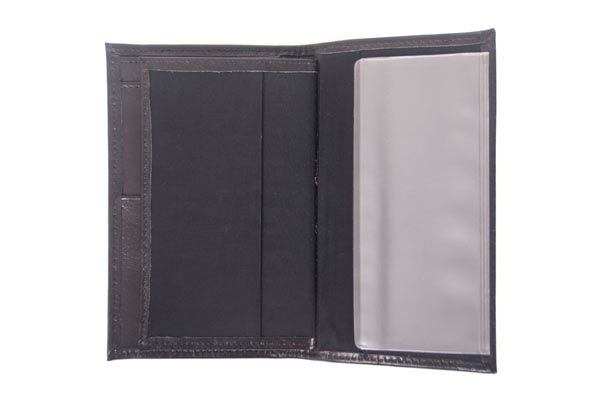 Domestic Leather Executive Checkbook/Wallet