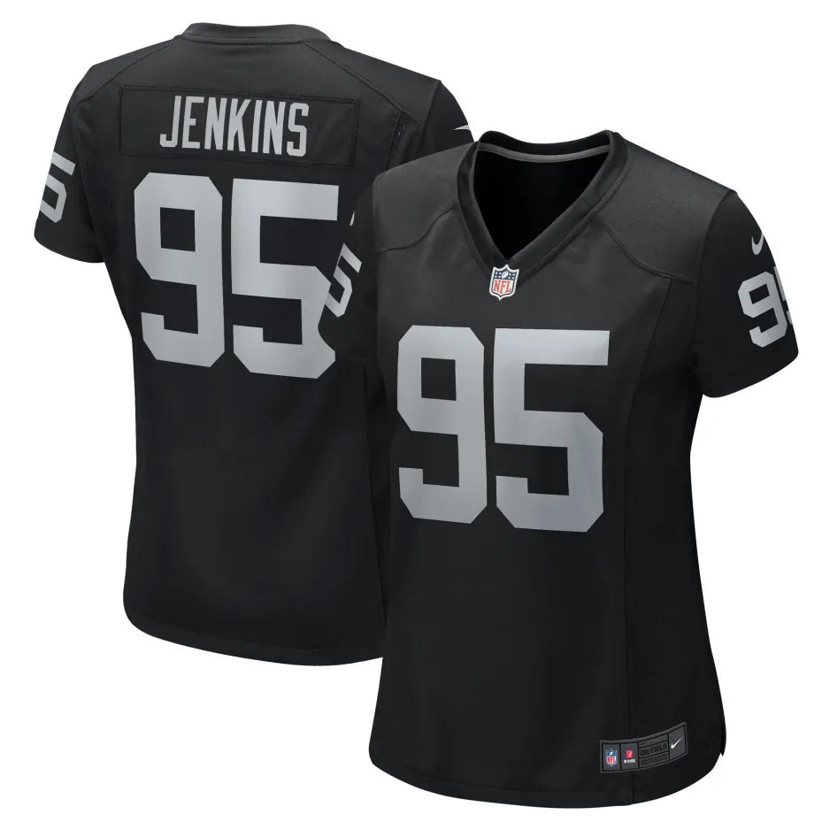 John Jenkins Las Vegas Raiders Game Jersey - Black