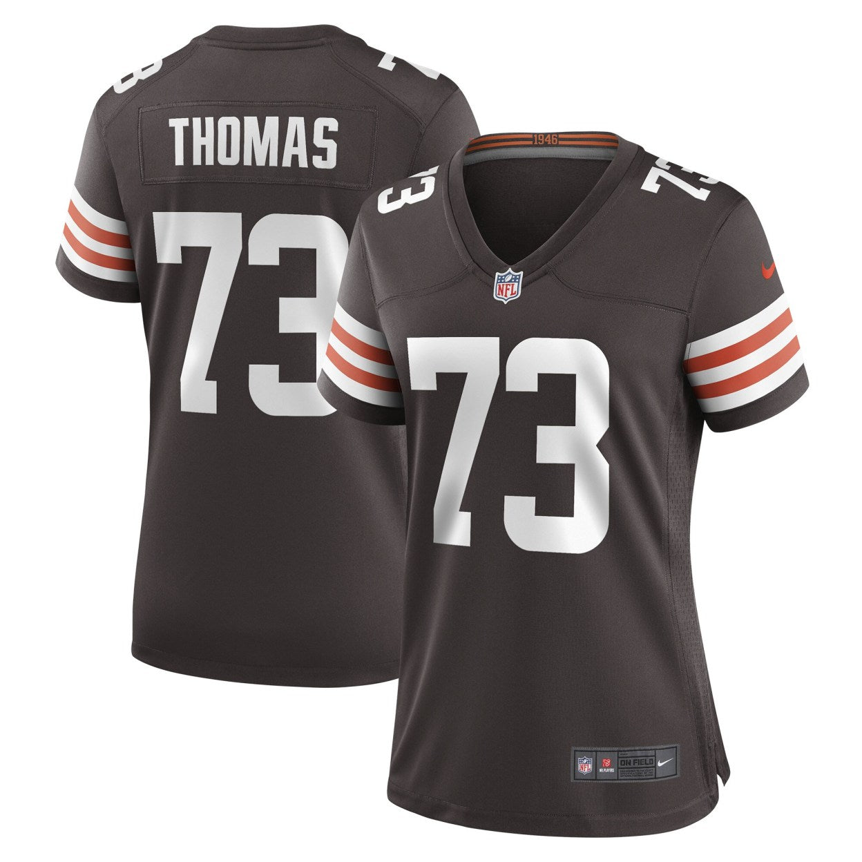 Joe Thomas Cleveland Browns Retired Game Player Jersey - White