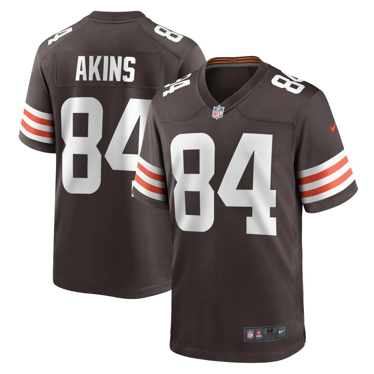 Jordan Akins Cleveland Browns Jersey - Brown