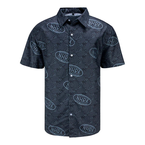 NHRA Tonal Hawaiian Shirt