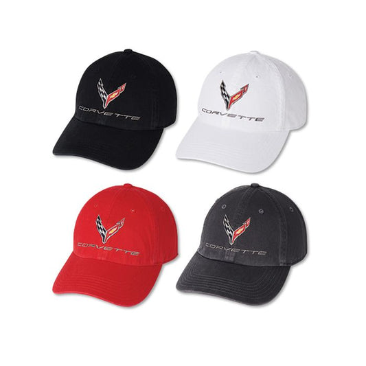 2020 Corvette Washed Chino Cap