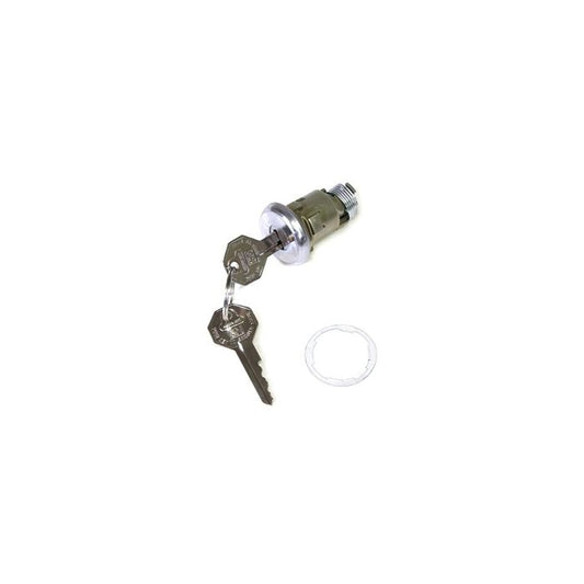 61-62 Trunk Lock Cylinder w/Keys (No Tang)