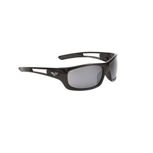 C6 Corvette Black Wrap Around Sunglasses (Rx Capable)